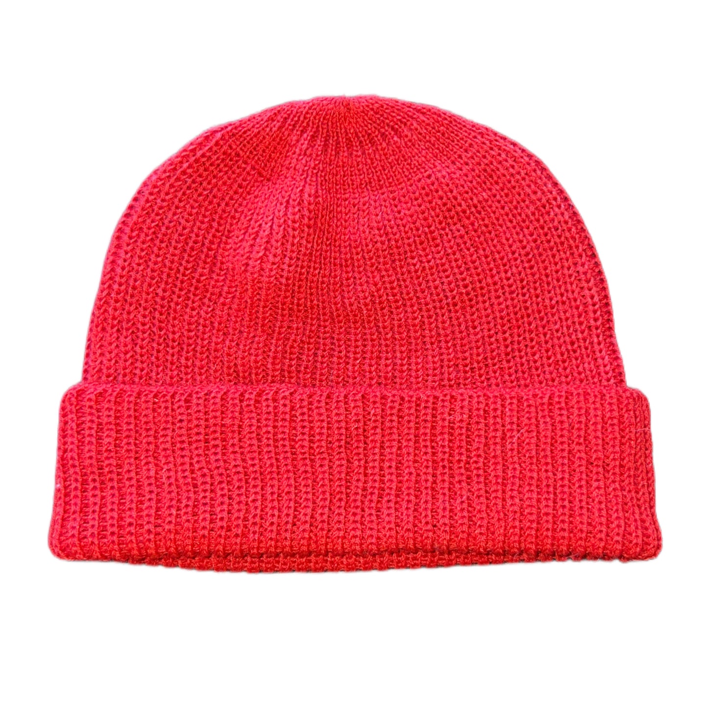 Wool Fisherman Beanie (red)